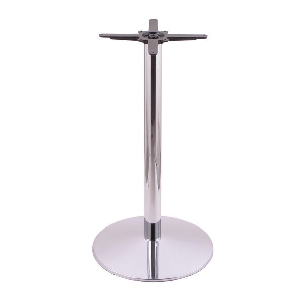 214-22 Chrome Table Base, Holland Bar Stool Co, Mfr#: 214-2242CH